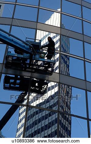 Stock Photograph - Window Cleaning. Fotosearch