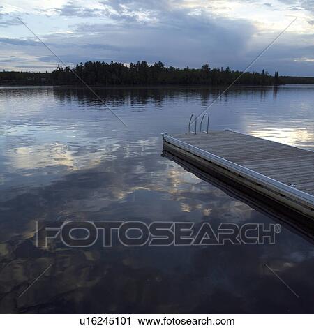 Stock Image - Lake of the Woods, Ontario, Canada. Fotosearch