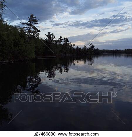Stock Image - Lake of the Woods, Ontario, Canada. Fotosearch