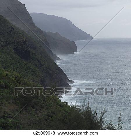 Stock Photo - Napali Coast - Kauai Hawaii. Fotosearch
