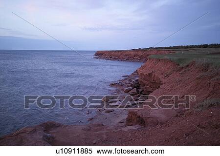 Stock Photography - Coast line of Prince Edward Island, Canada. Fotosearch