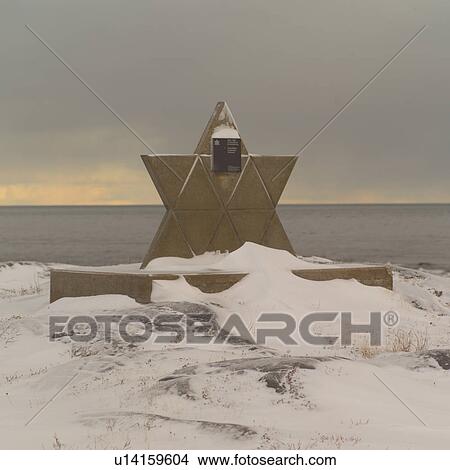Monument at Churchill Manitoba View Large Photo Image Picture - Monument at Churchill Manitoba. Fotosearch