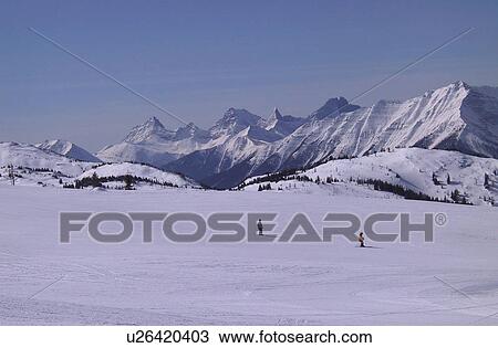 Sunshine Mountain Ski Resort - Banff, Alberta, Canada View Large Photo Image Stock Image - Sunshine Mountain Ski Resort - Banff, Alberta, Canada. Fotosearch