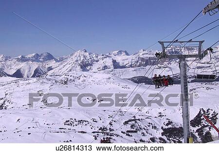 Sunshine Mountain Ski Resort - Banff, Alberta, Canada View Large Photo Image Stock Image - Sunshine Mountain Ski Resort - Banff, Alberta, Canada. Fotosearch