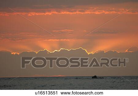 Big Island of Hawaii - sunset from beach View Large Photo Image Stock Image - Big Island of Hawaii - sunset from beach. Fotosearch