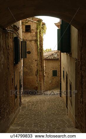Stock Image - Radda in Chianti, Tuscany, Italy. Fotosearch