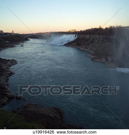 Niagara Falls - Ontario Canada View Large Photo Image Stock Photograph - Niagara Falls - Ontario Canada. Fotosearch