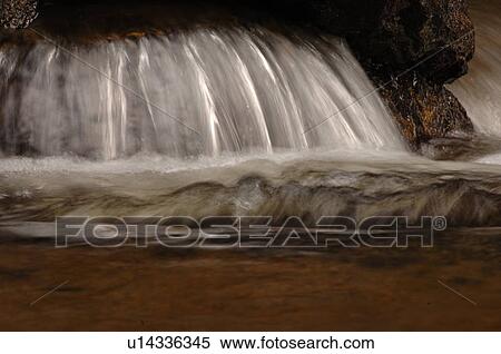 Stock Photography - Waterfall at Lake of the Woods. Fotosearch