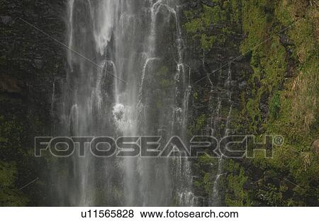 Waterfall View Large Photo Image Stock Photo - Waterfall. Fotosearch