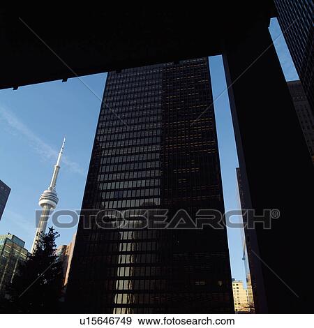 Stock Photo - CN Tower Toronto Ontario Canada. Fotosearch