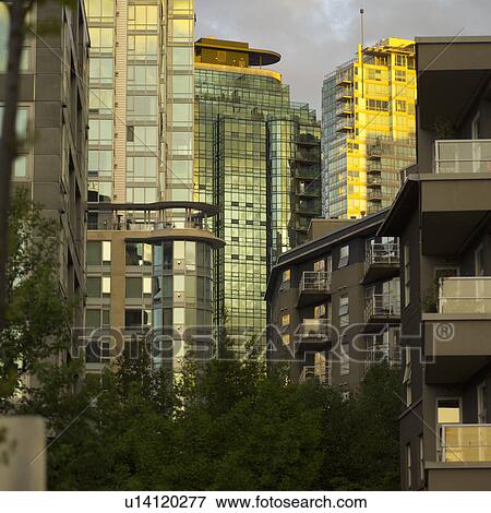 Vancouver, Canada - buildings in city centre View Large Photo Image Stock Photo - Vancouver, Canada - buildings in city centre. Fotosearch