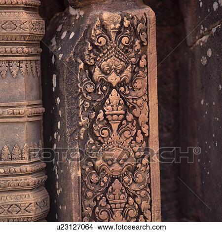 Angkor Wat - Banteay Srei - Siem Reap, Cambodia View Large Photo Image Picture - Angkor Wat - Banteay Srei - Siem Reap, Cambodia. Fotosearch