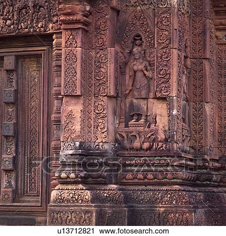 Angkor Wat - Banteay Srei - Siem Reap, Cambodia View Large Photo Image Stock Image - Angkor Wat - Banteay Srei - Siem Reap, Cambodia. Fotosearch