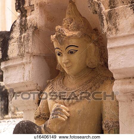 Buddha at Bagan Buddhist Temple View Large Photo Image Stock Photo - Buddha at Bagan Buddhist Temple. Fotosearch