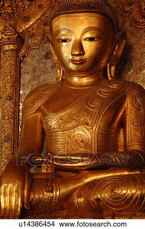 Close up of a Buddha View Large Photo Image Picture - Close up of a Buddha. Fotosearch