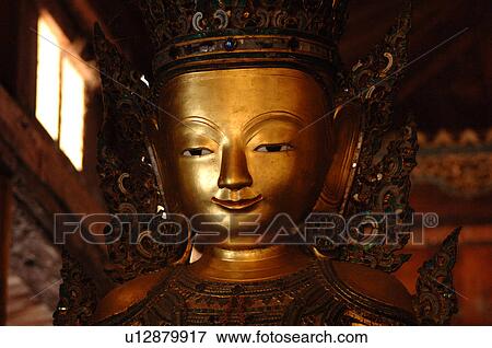 Close up of a Buddha View Large Photo Image Stock Photo - Close up of a Buddha. Fotosearch