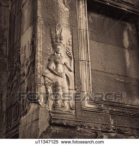 Exterior wall of Khmer Kingdom palace ruins View Large Photo Image Stock Photography - Exterior wall of Khmer Kingdom palace ruins. Fotosearch