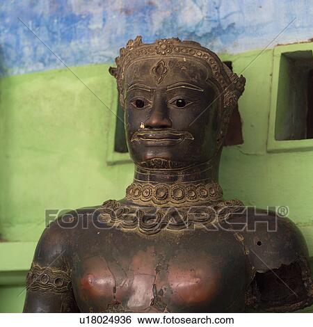 Statue in Buddhist temple View Large Photo Image Stock Photograph - Statue in Buddhist temple. Fotosearch