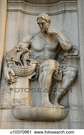 Carved stone statue on County Building in Chicago View Large Photo Image Stock Image - Carved stone statue on County Building in Chicago. Fotosearch