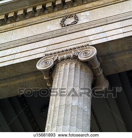 Stock Image - Column Detail. Fotosearch
