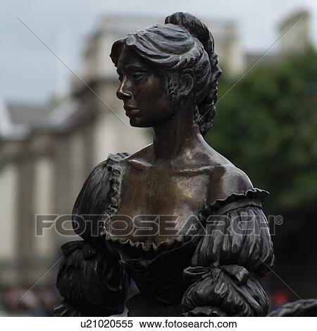 Stock Photography - Dublin, Ireland - Statue of Molly Malone Grafton Street. Fotosearch