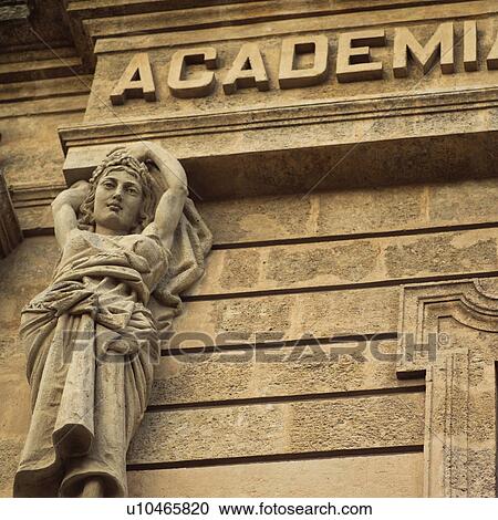 Stone statue on an ancient building View Large Photo Image Stock Image - Stone statue on an ancient building. Fotosearch