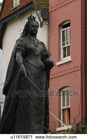 Stock Image - Windsor and Windsor Castle - London, England. Fotosearch