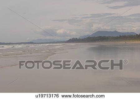 Stock Photograph - Ocean shoreline, Pacific Rim National Park, Vancouver Island, Canada. Fotosearch