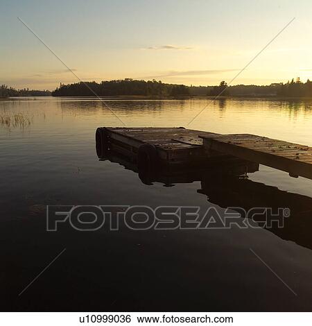 Stock Photograph - Lake of the woods - Ontario, Canada. Fotosearch