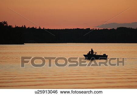 Stock Photograph - Lake of the Woods, Ontario, Canada. Fotosearch