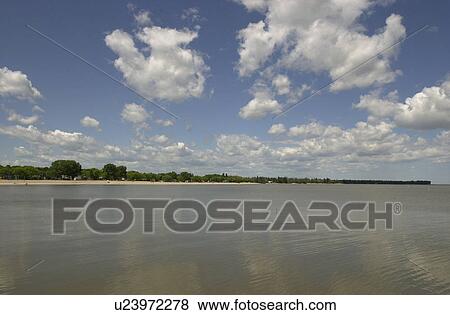 Stock Photo - Town of Gimli. Fotosearch