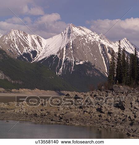 Canadian Rocky Mountains View Large Photo Image Stock Image - Canadian Rocky Mountains. Fotosearch