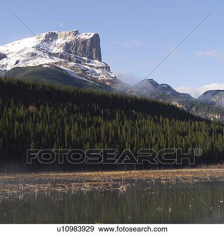 Stock Photo - Rocky Mountain landscape. Fotosearch