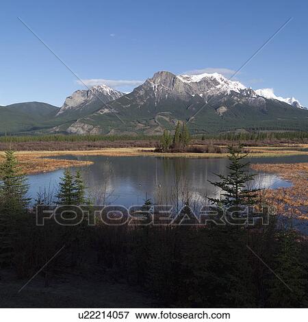 Stock Photo - Rocky Mountain landscape. Fotosearch