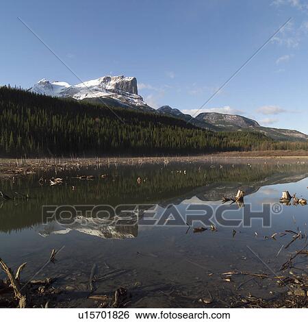 Stock Photograph - Rocky Mountain landscape. Fotosearch
