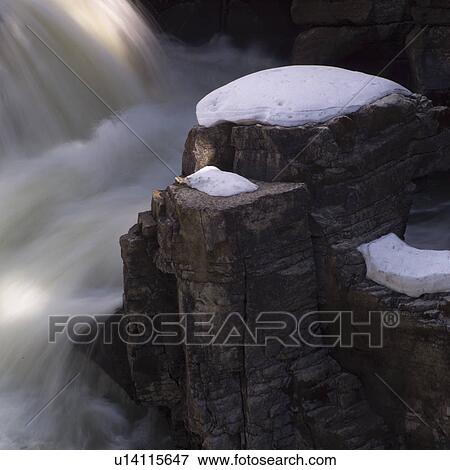 Stock Photo - Waterfall over rocks. Fotosearch