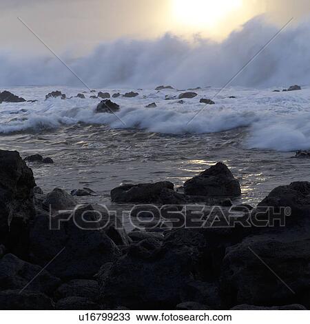 Hawaiian Islands of Molokai and Kauai - Ocean Views View Large Photo Image Stock Image - Hawaiian Islands of Molokai and Kauai - Ocean Views. Fotosearch
