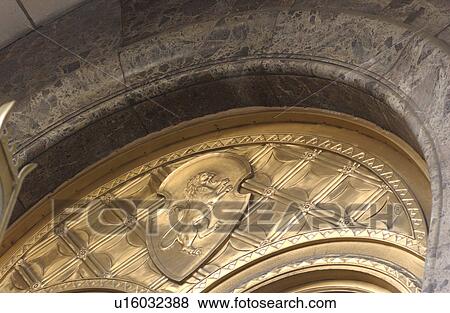 Gold arch doorway of a building in Montreal, Canada View Large Photo Image Stock Photo - Gold arch doorway of a building in Montreal, Canada. Fotosearch