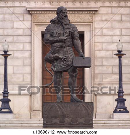 Stock Image - Statue of Man in San Francisco. Fotosearch