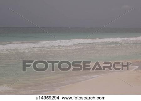 Shoreline in Tulum Mexico View Large Photo Image Picture - Shoreline in Tulum Mexico. Fotosearch