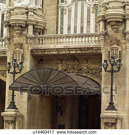Facade of a building View Large Photo Image Stock Photo - Facade of a building. Fotosearch
