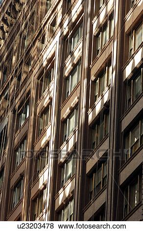 Stock Photo - High rise buildings in Chicago. Fotosearch