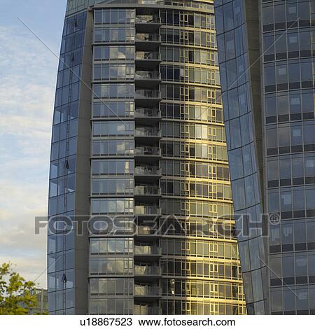 Stock Image - Vancouver, Canada - buildings in city centre. Fotosearch