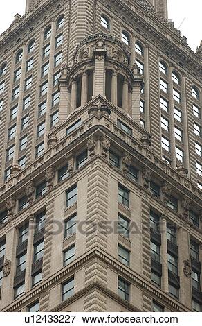 Building in Chicago View Large Photo Image Stock Photo - Building in Chicago. Fotosearch