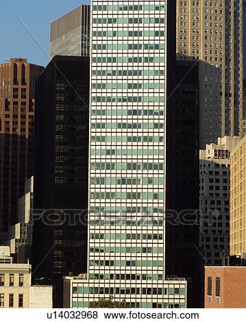 Buildings in New York City View Large Photo Image Stock Photo - Buildings in New York City. Fotosearch