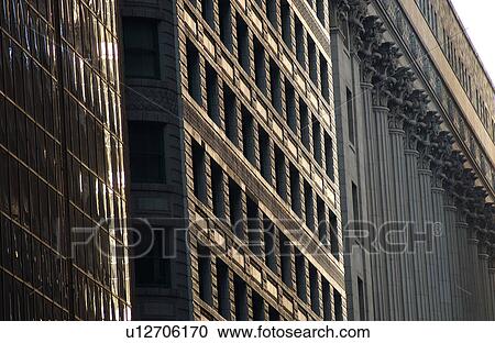 Stock Image - High rise buildings in Chicago. Fotosearch
