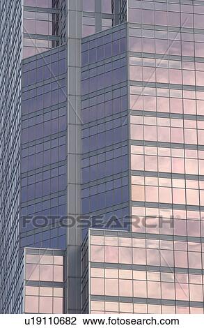 Stock Image - High rise office building in Montreal, Canada. Fotosearch