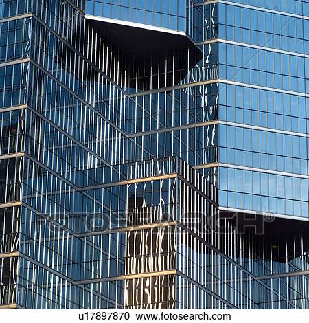 Stock Image - Modern Architecture City Center Toronto Ontario Canada. Fotosearch