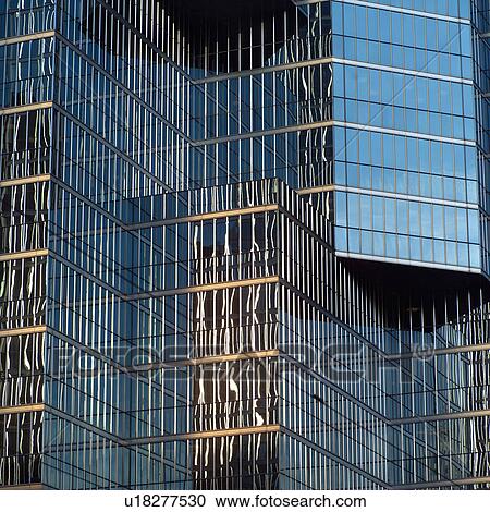 Stock Image - Modern Architecture City Center Toronto Ontario Canada. Fotosearch