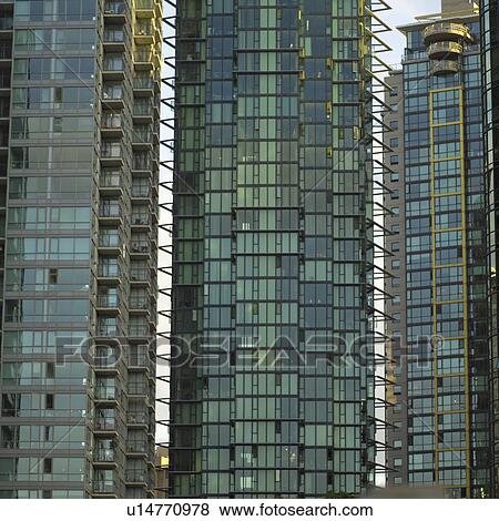 Stock Photo - Vancouver, Canada - buildings in city centre. Fotosearch